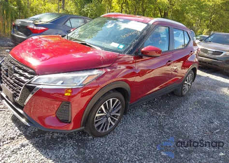 2021 Nissan Kicks Sv Xtronic Cvt from USA, damaged, VIN 3N1CP5CV0ML559315